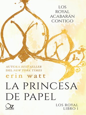cover image of La princesa de papel